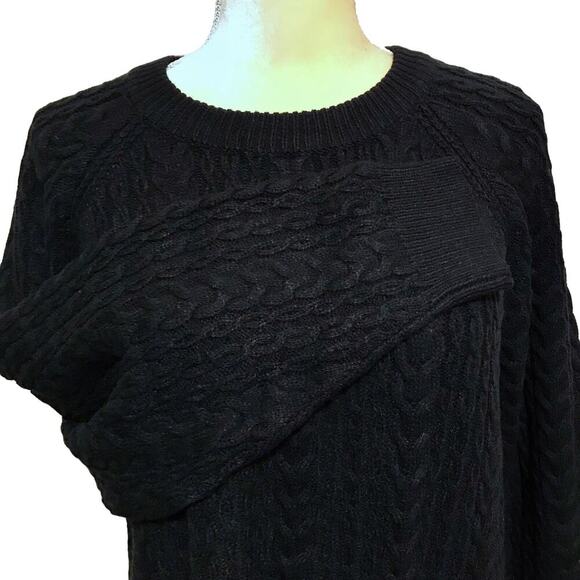 Cloth by Design NWOT Black MIni Sweater Dress Women S - Picture 4 of 9